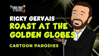 Last Year's Golden Globes Host RICKY GERVAIS Roasts Hollywood