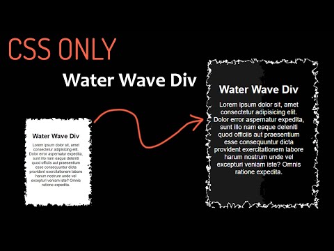 Pure CSS Wavy