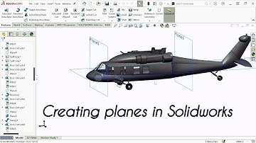 4.1 Creating new planes in Solidworks