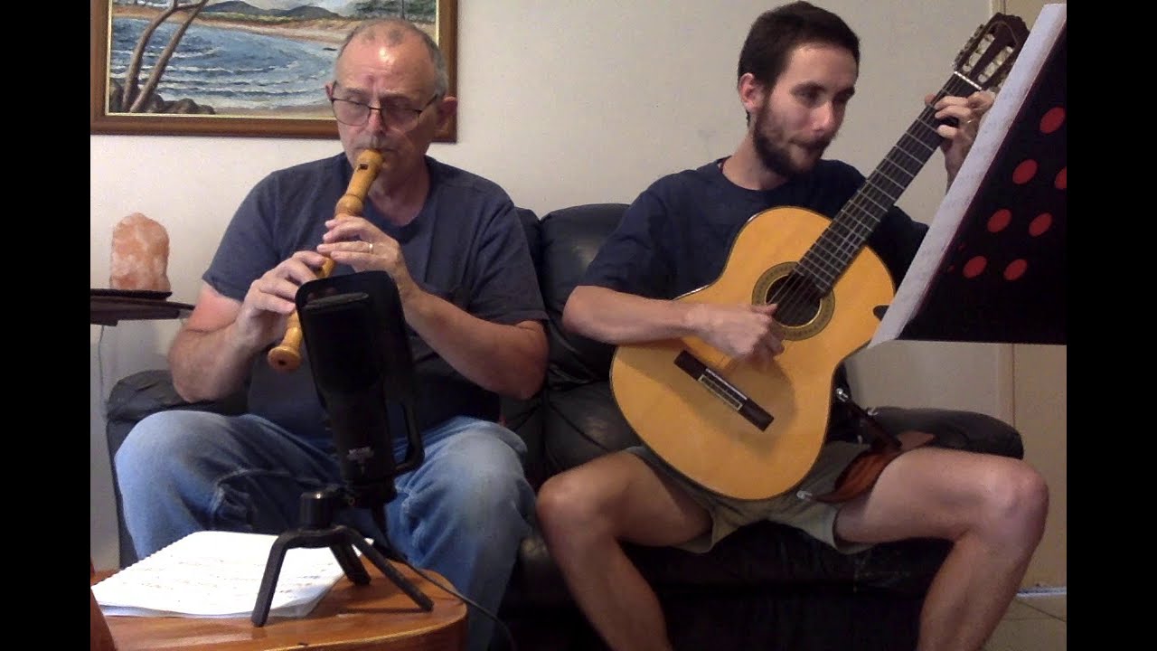 Pieces faciles et agreables no.1 - Mauro Giuliani - Guitar and recorder duet - El Dúo Maravilloso