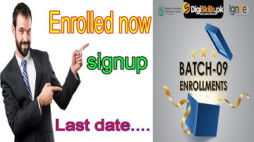 Digiskills batch 9 enrollment date|Digiskills batch 9 start date