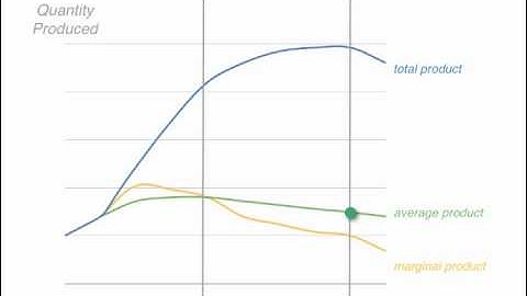 The Theory of Production, Marginal Product, Average Product