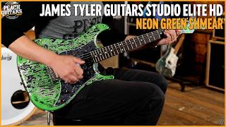 James Tyler Guitars | Studio Elite HD - Neon Green Shmear