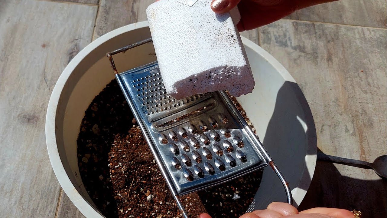 Toprağa Strafor Karıştırmak , Beyaz Köpük, Strafor Rendesi Nasıl Yapılır, İzopor