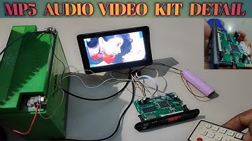 MINI TV - USB MP5 STEREO AUDIO VIDEO PLAYER "MINI TV" REVIEW  #MP5KIT #MINITV