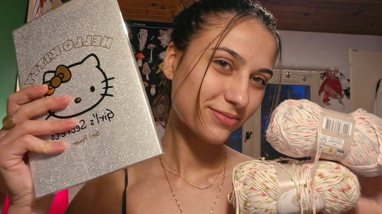 ASMR PRESENTINHOS QUE GANHEI🎁✨️