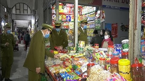 TĂNG CƯỜNG KIỂM SOÁT THỊ TRƯỜNG HÀNG HÓA DỊP TẾT  (10/1/2021) | Truyền Hình Quảng Trị