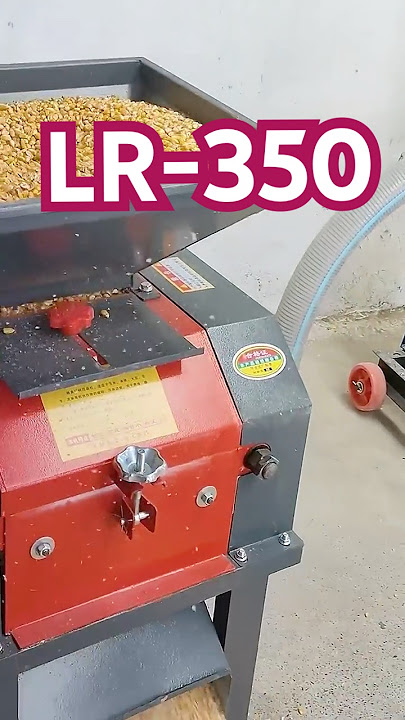 LR-350 Efficient Corn Crusher in Action: Perfect for Livestock Feed Preparation! #CornCrusher