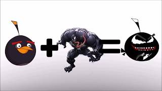Angry Birds Venom Birds All Characters - Bowser12345