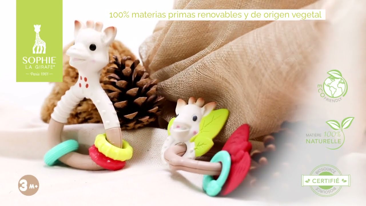 Sophie la Girafe - Hochet Bébé Multicolores - Pour Soulager les