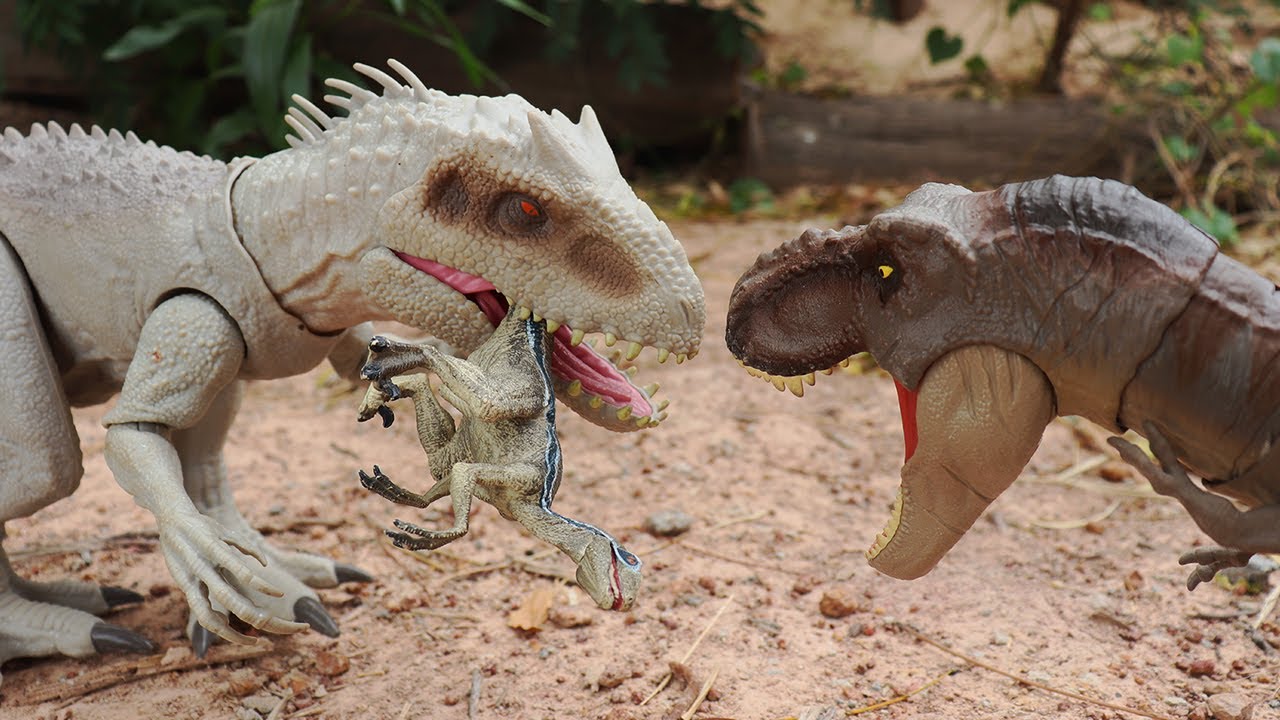 Jurassic world collection the trex king of dinosaur YouTube