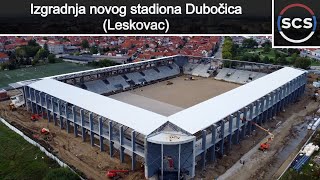 Izgradnja novog stadiona &#39;&#39;Dubočica&#39;&#39; (Leskovac) / U toku su veliki radovi