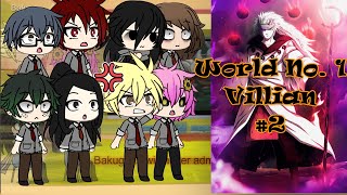 Mha/Class 1A react to World No. 1 Villian as Madara Uchiha || Part- 2