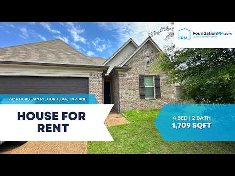 9334 Chastain Pl, Cordova, TN home video tour