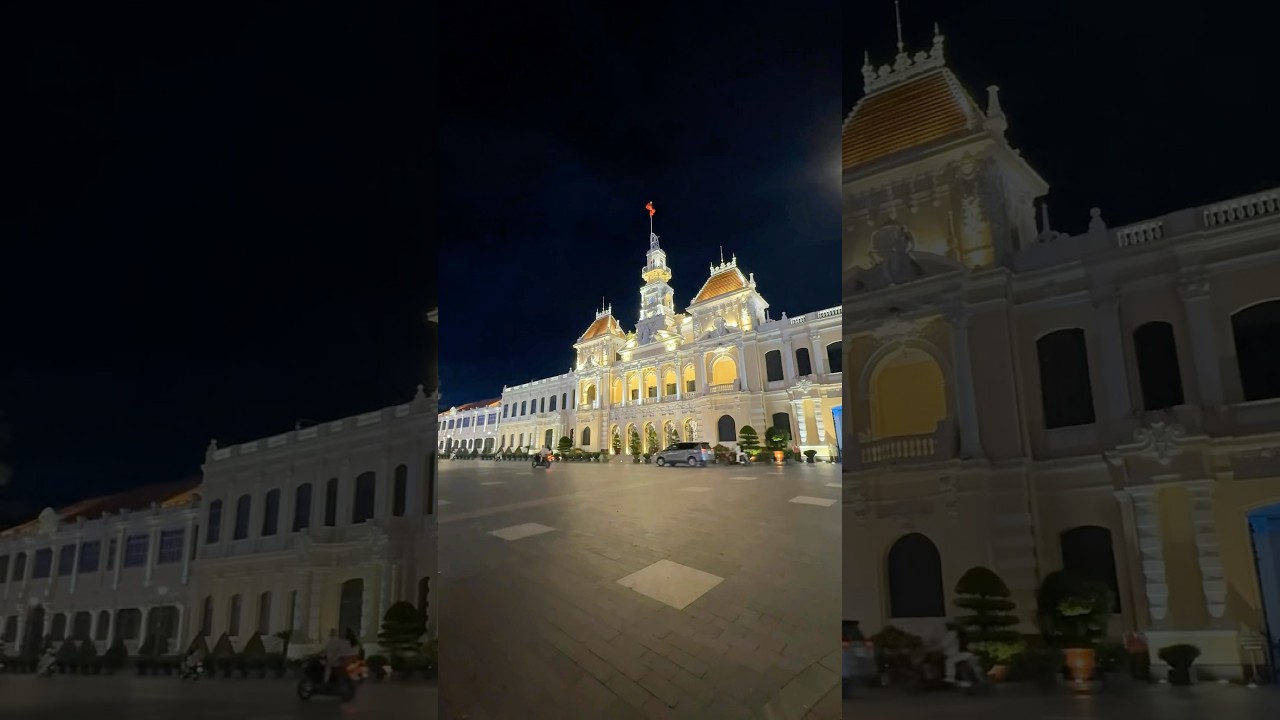 Ho Chi Minh City, where colonial architecture meets modern skyscrapers. 