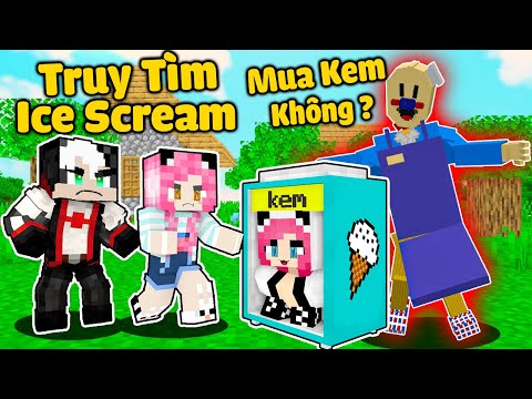 MỀU 24GIỜ GIẢI CỨU PANDA KHỎI ÔNG GIÀ BÁN KEM KINH DỊ TRONG MINECRAFT*REDHOOD TIÊU DIỆT QUÁI VẬT KEM