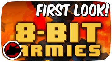8-Bit Armies ✠ C&C IS BACK ✠ 8-Bit Armies First Look Gameplay
