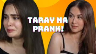 Grabi ang taray nmn ang prank na to pag ako tarayan ni Marian iiyak din ako ah jejeje |Mheelabs