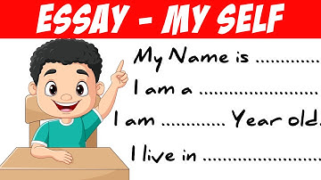 Myself Introduction for Kids | How to Introduce Yourself in Kindergarten | Easy English for Children