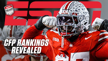 WEEK 13 2025 College Football Playoff Rankings REVEALED 👀🍿 | ESPN College Football
