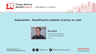 Kubewarden - Simplifing the adoption of policy-as-code