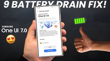 ¡SOLUCIÓN del problema de descarga de batería del Samsung One UI 7!