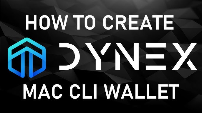 Creating A Dynex Mac Cli Wallet Step-by-step 2024