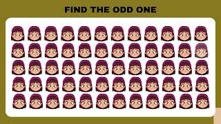 Find The ODD One Out -01 #findoddone #emojichallenge #quiz #puzzle