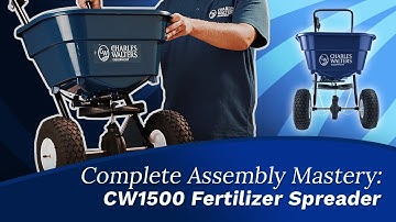 Complete Assembly Mastery: CW1500 Fertilizer Spreader Setup Guide