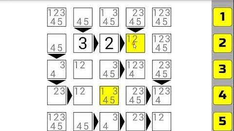 How can you solve a Futoshiki 5x5 hardest #6
