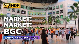 Bargain Shopping at MARKET MARKET BGC | Discover BGC's Most BudgetFriendly Mall【4K HDR】