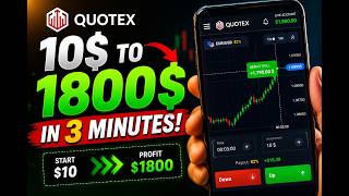 😱100% PROFIT QUOTEX WITH $10 ❗️ BEST NO LOSS BINARY OPTIONS TRADING TUTORIAL FOR BEGINNERS 2026🔥