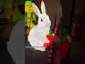 Large Rabbit Sculpture Light | Outdoor Garden Decoration | Northyle