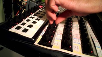 Behringer BCR2000 to Akai MPC-4000