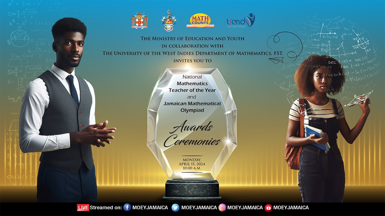 Jamaica Mathematical Olympiad Award Ceremony YouTube