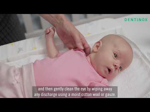 Video: How To Toilet The Eyes Of A Newborn