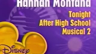 2007 Disney Channel Promo  Hannah Montana Me And Mr Jonas And Mr Jonas And Mr Jonas