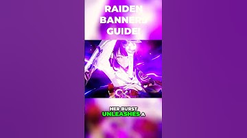 Raiden Shogun Guide! Best Build, Talents, Weapons, Artifacts & Teams | Genshin Impact