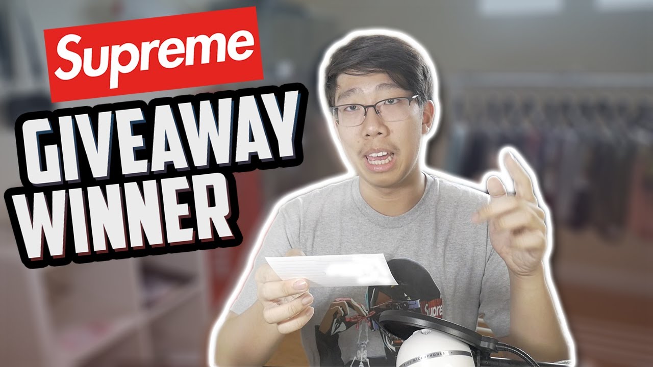 Supreme Giveaway Winner, Shoutouts, Next Giveaway?