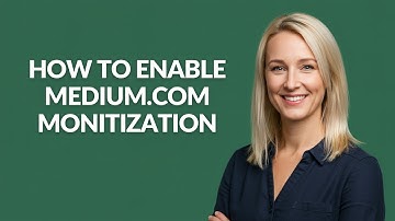 How to Enable Medium.com Monitization - Julia