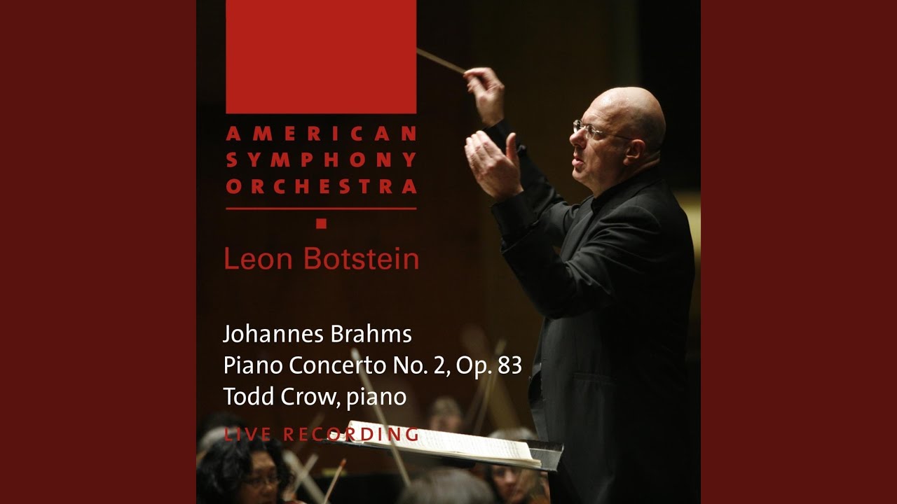 Piano Concerto No. 2 in B-Flat, Op. 83: II. Allegro appassionato (Live)