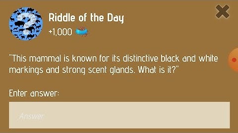 Zoo today video code I Zoo Riddle of the day I 27 January Riddle of the day