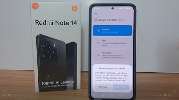 How To Change Screen lock on Redmi Note 14