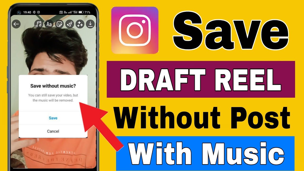How To Save Instagram Draft Reels With Music Draft Video Save In how-to-save-instagram-draft-reels-with-music-draft-video-save-in