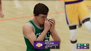 Rematch in LA!! Magic Johnson vs Larry Bird!! 87 Lakers vs 86 Celtics