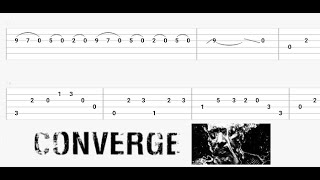 converge - a single tear but in guitar pro