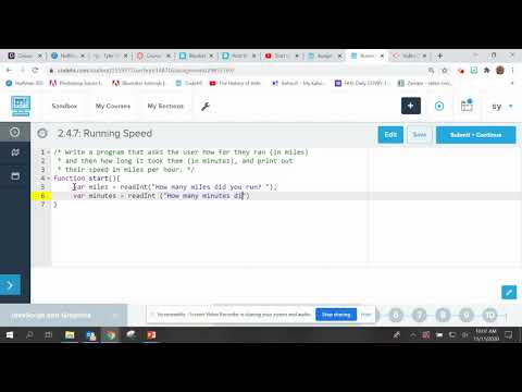 Running Speed