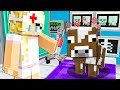 Saving our BABY ANIMALS as a NURSE! - Minecraft