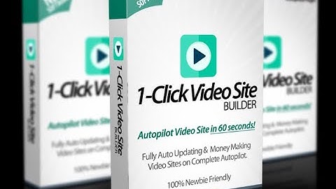 WP 1 Click Video Site Builder Review – Create Video Sites in 60 seconds