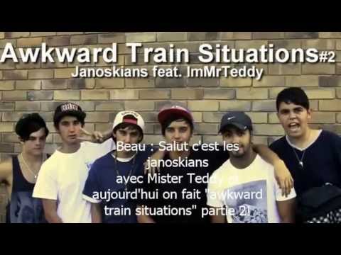janoskians awkward train situations 2
